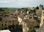 View of St-Emilion from the church